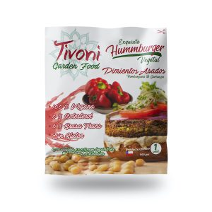 Hummburguer Tivoni Garden Foods Pimientos Asados