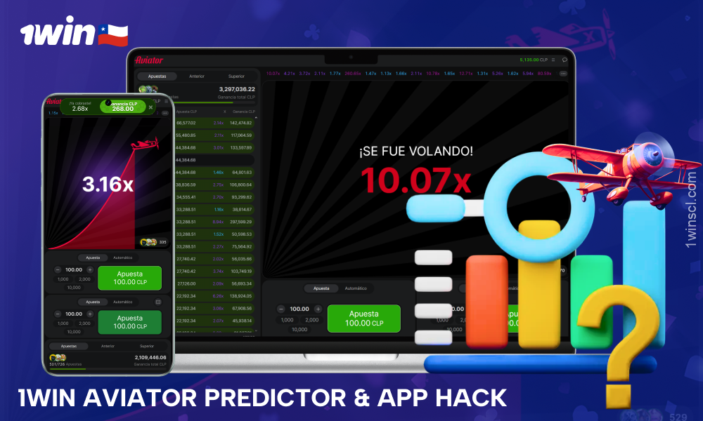 Predictor para Aviator 1win no se debe utilizar porque debido al algoritmo aleatorio del juego es imposible hackear